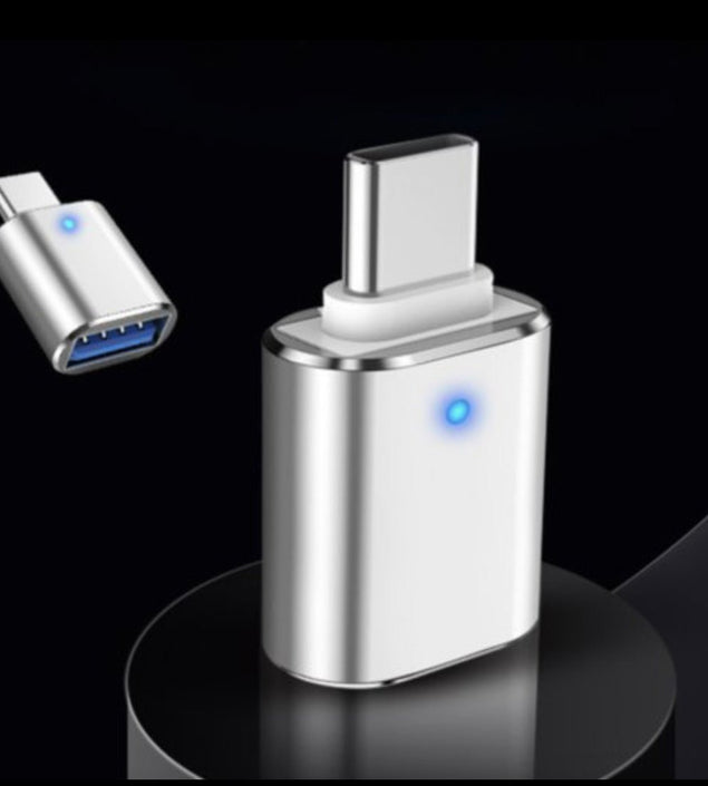 USB - C male to USB - A female 3.0 Adapter (Pack - of - 2) - Zinech Store