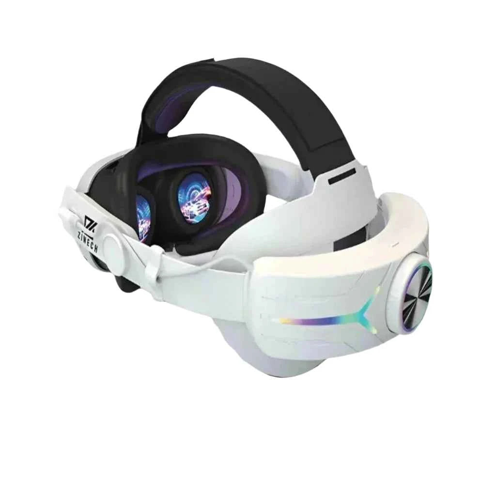 Zinech VR Headset Strap for Quest 2 - Adjustable Elite Replacement Strap